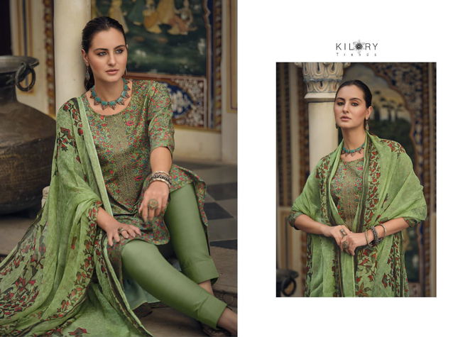 Tesoro By Kilory Trendz 641-648 Cotton Dress Material Catalog